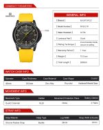 ساعت مچی مردانه نیوی فورس مدل NAVIFORCE 8031 - Image 2