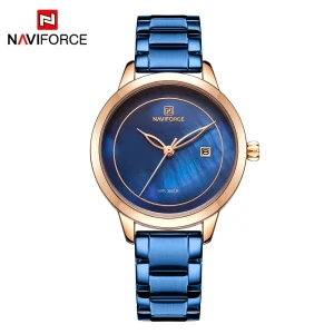 ساعت مچی زنانه نیوی فورس مدل NAVIFORCE 5008