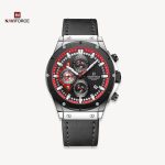 ساعت مچی مردانه نیوی فورس چرم مدل Naviforce 8027