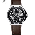 ساعت مچی مردانه نیوی فورس چرمی مدل NAVIFORCE 8051