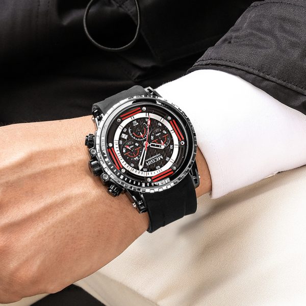 ساعت مچی مردانه مگیر مدل MEGIR 2143 - Image 2