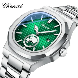 ساعت مچی مردانه استیل چنکسی مدل CHENXI 612