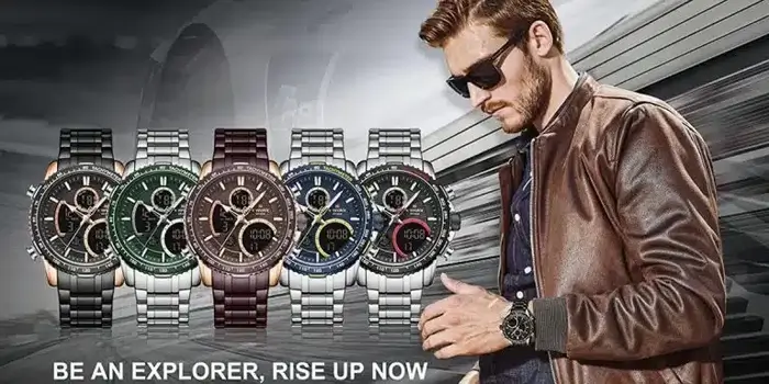 ساعت سه موتوره مردانه