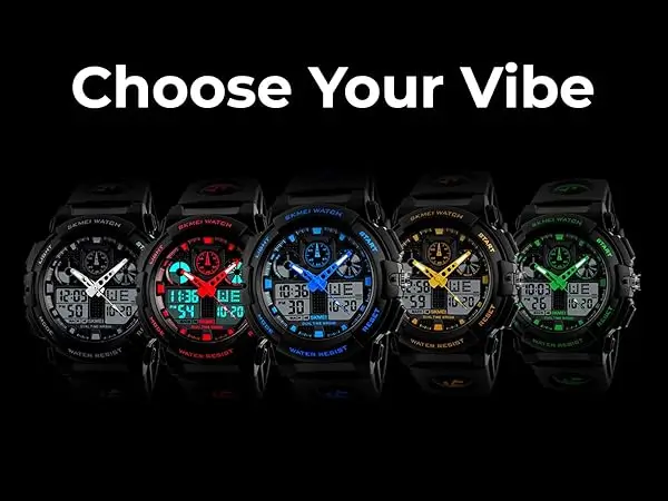 ساعت مچی دیجیتال ضد آب