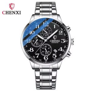 ساعت مچی مردانه استیل چنکسی مدل CHENXI 947