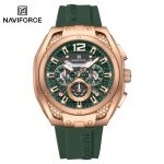 ساعت مچی مردانه نیوی فورس سیلیکونی مدل NAVIFORCE 8063