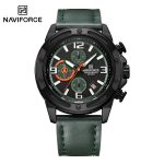 ساعت مچی مردانه نیوی فورس چرمی مدل NAVIFORCE 8074